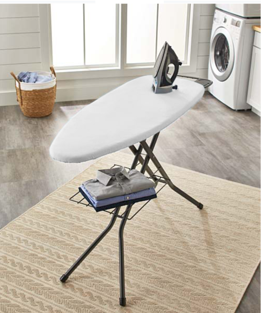 Better Homes and Gardens Wide Top Ironing Board Pad and Cover, Ticking  Stripe