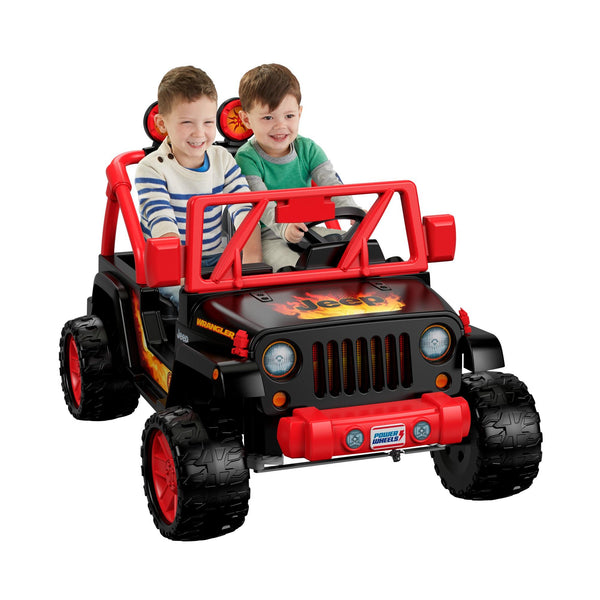 Power Wheels Tough Talking Jeep Wrangler Ride-On Vehicle